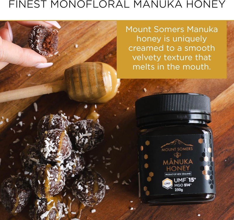 Mount Somers Manuka Honey UMF 15+ 250g - Image 4
